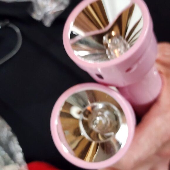 Imperial Toys LLC Pink Black White Ling Ling Panda Mini Battery Flashlight 2pk - Picture 14 of 16